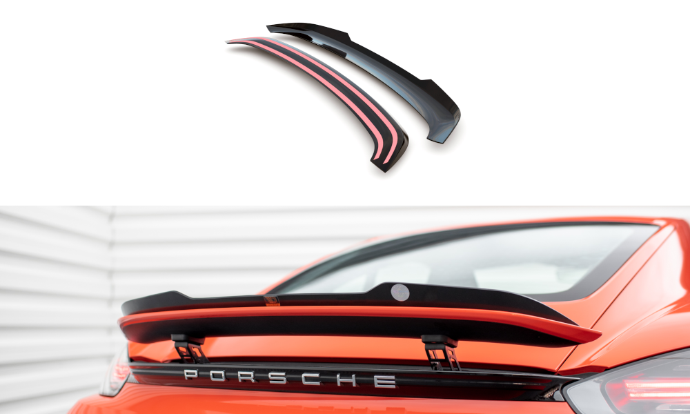 Maxton Design Spoiler Cap Porsche 718 Cayman 982c