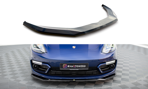 Maxton Design Front Splitter V.1 Porsche Panamera E-Hybrid 971 Facelift