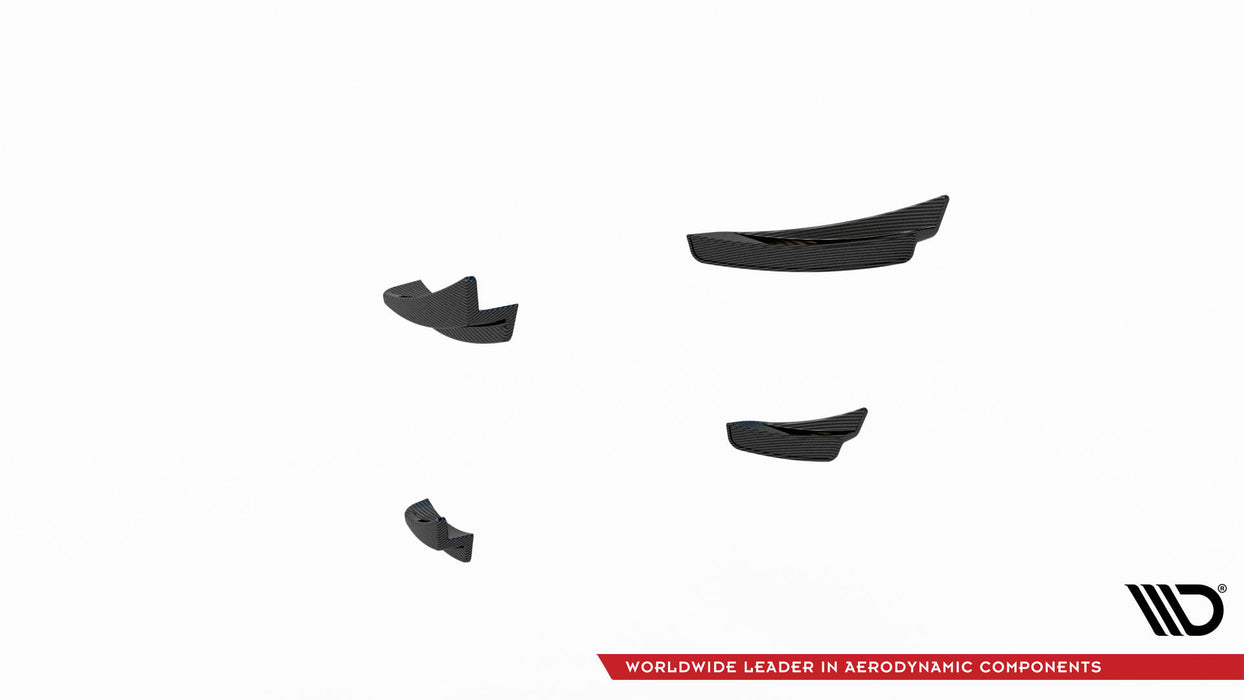 Maxton Design Carbon Fiber Front Bumper Wings (Canards) BMW 1 F40 M-Pack/ M135i