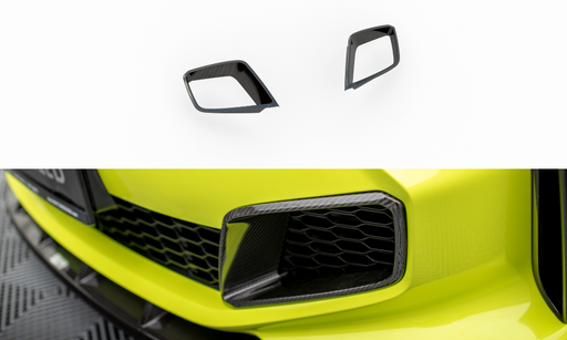 Maxton Design Carbon Fiber Front Bumper Side Vents BMW 1 F40 M-Pack/ M135i