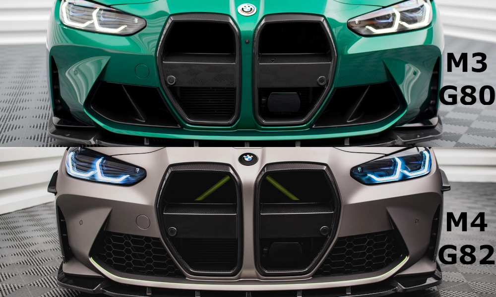 Maxton Design Carbon Fiber Front Grill BMW M4 G82 / M3 G80 - version with radar