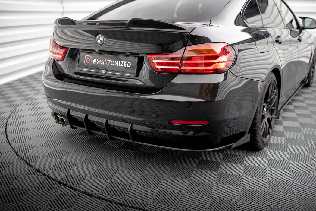 Maxton Design Street Pro Rear Side Splitters + Flaps BMW 4 Gran Coupe F36