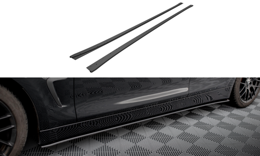 Maxton Design Street Pro Side Skirts Diffusers BMW 4 Gran Coupe F36