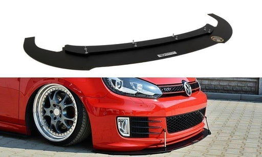 Maxton Design FRONT RACING SPLITTER VW GOLF MK6 GTI 35TH