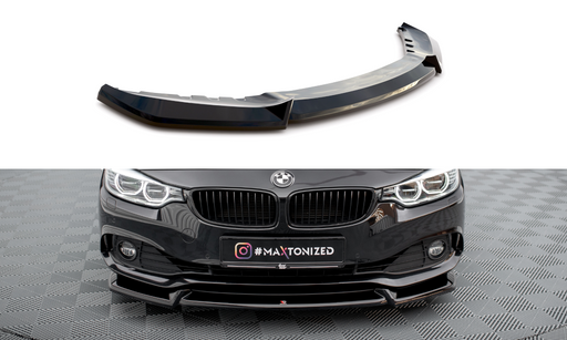 Maxton Design Front Splitter V.2 BMW 4 Coupe / Gran Coupe / Cabrio F32 / F36 / F33