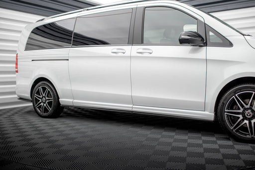 Maxton Design Side Skirts Diffusers Mercedes-Benz V-Class Extra Long AMG-Line W447 Facelift