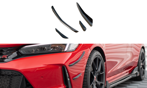 Maxton Design Front Bumper Wings (Canards) Honda Civic Type-R Mk 11