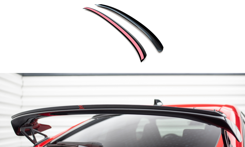 Maxton Design Upper Spoiler Cap Honda Civic Type-R Mk 11