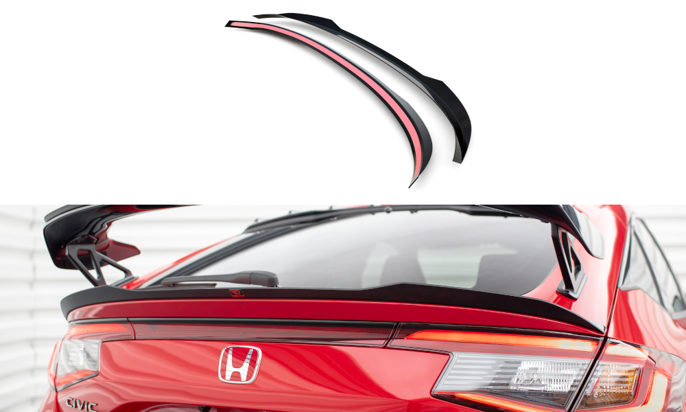 Maxton Design Lower Spoiler Cap Honda Civic Type-R Mk 11