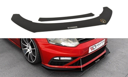 Maxton Design FRONT RACING SPLITTER VW POLO MK5 GTI FACELIFT