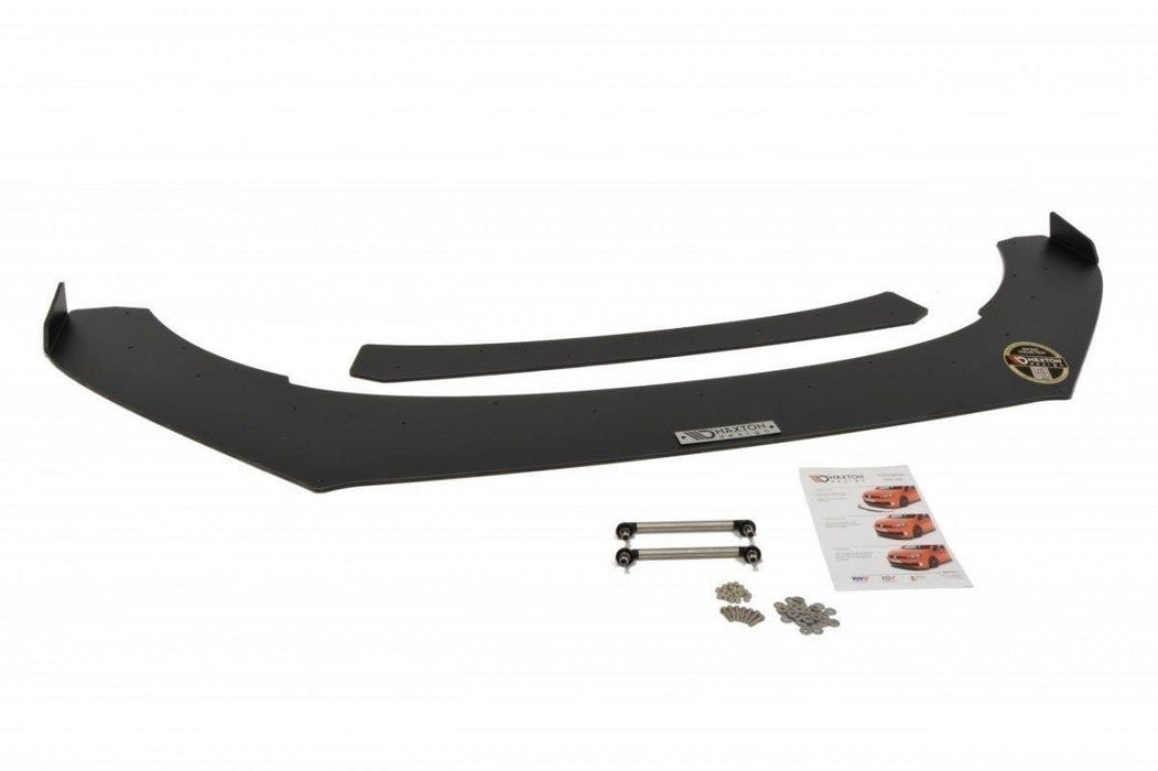 Maxton Design FRONT RACING SPLITTER VW POLO MK5 GTI FACELIFT (with wings)