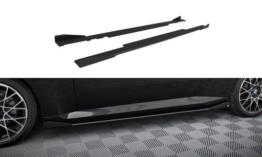 Maxton Design Street Pro Side Skirts Diffusers + Flaps BMW 2 Coupe G42