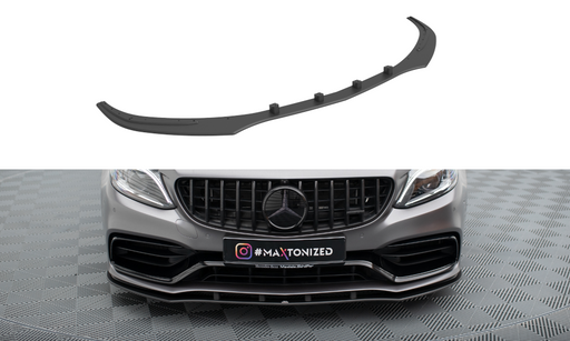 Maxton Design Street Pro Front Splitter Mercedes-AMG C63 Sedan / Estate W205 Facelift