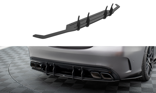 Maxton Design Street Pro Rear Diffuser Mercedes-AMG C63 Sedan / Estate W205 Facelift