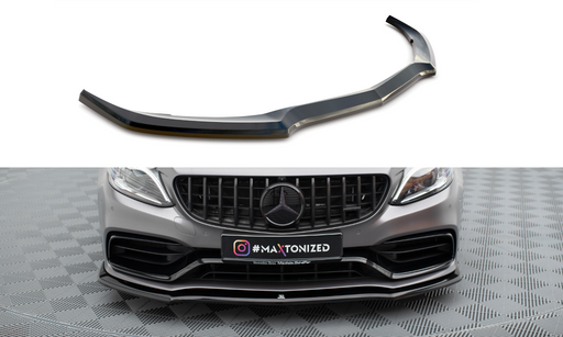 Maxton Design Front Splitter V.1 Mercedes-AMG C63 Sedan / Estate W205 Facelift