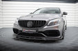 Maxton Design Front Splitter V.2 Mercedes-AMG C63 Sedan / Estate W205 Facelift