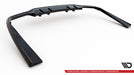 Maxton Design Rear Splitter (with vertical bars) Mercedes-AMG C63 Sedan / Estate W205 Facelift