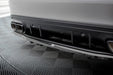 Maxton Design Rear Splitter (with vertical bars) Mercedes-AMG C63 Sedan / Estate W205 Facelift