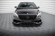 Maxton Design Street Pro Front Splitter + Flaps Mercedes-Benz A AMG-Line W176 Facelift