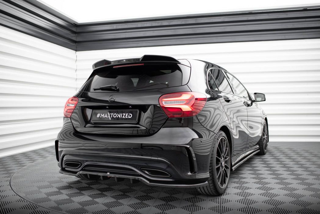 Maxton Design Spoiler Cap 3D Mercedes-Benz A AMG-Line W176 Facelift