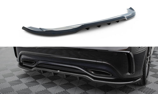 Maxton Design Rear Splitter (with vertical bars) Mercedes-Benz A AMG-Line W176 Facelif