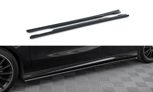 Maxton Design Side Skirts Diffusers Mercedes-Benz A AMG-Line W176 Facelif