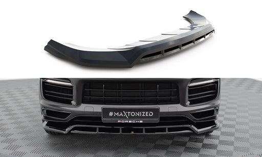 Maxton Design Front Splitter Porsche Cayenne Sport Design Mk3