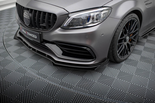 Maxton Design Front Flaps Mercedes-AMG C63 Sedan / Estate W205 Facelift