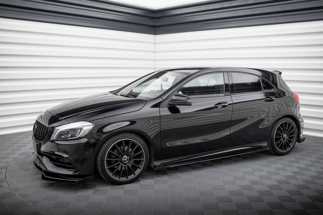 Maxton Design Side Flaps Mercedes-Benz A AMG-Line W176 Facelift