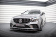 Maxton Design Front Splitter V.2 Mercedes-AMG C43 Coupe / Sedan C205 / W205 Facelift