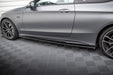 Maxton Design Side Skirts Diffusers Mercedes-AMG C43 Coupe C205 Facelift