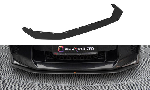 Maxton Design Street Pro Front Splitter Nissan GTR R35 Facelift