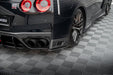 Maxton Design Street Pro Rear Side Splitters Nissan GTR R35 Facelift