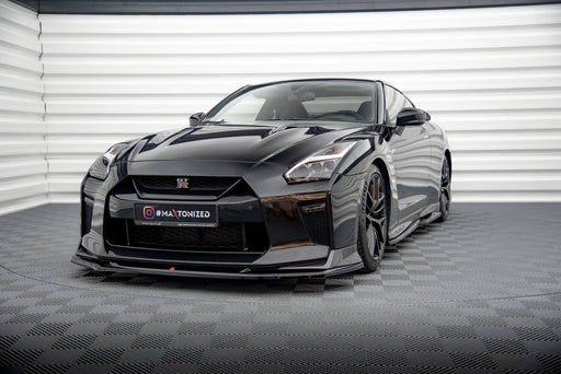 Maxton Design Front Splitter V.1 Nissan GTR R35 Facelift