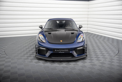 Maxton Design Front Splitter Porsche 718 Cayman GT4 RS 982c