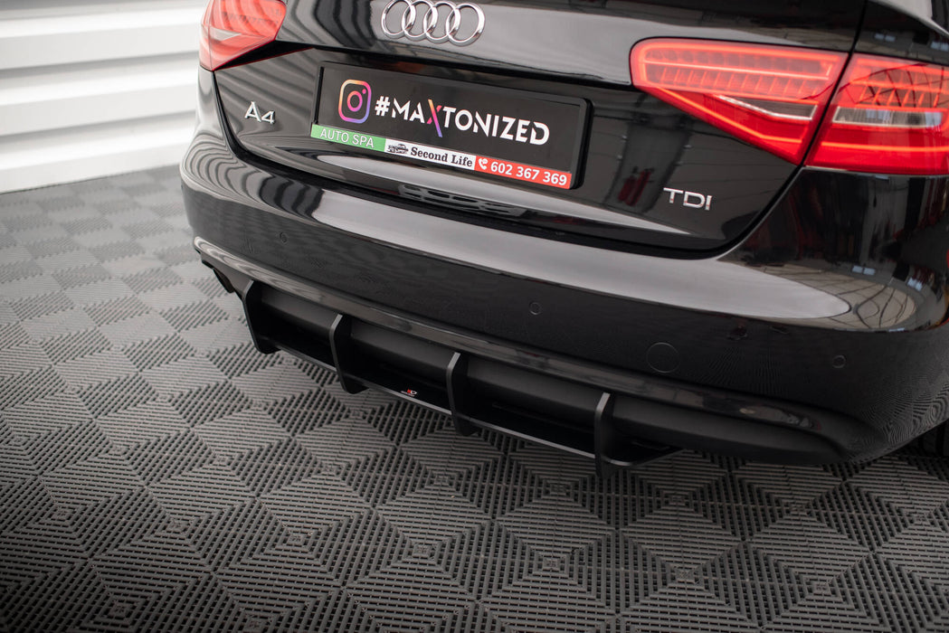 Maxton Design Street Pro Rear Diffuser Audi A4 B8 Facelift