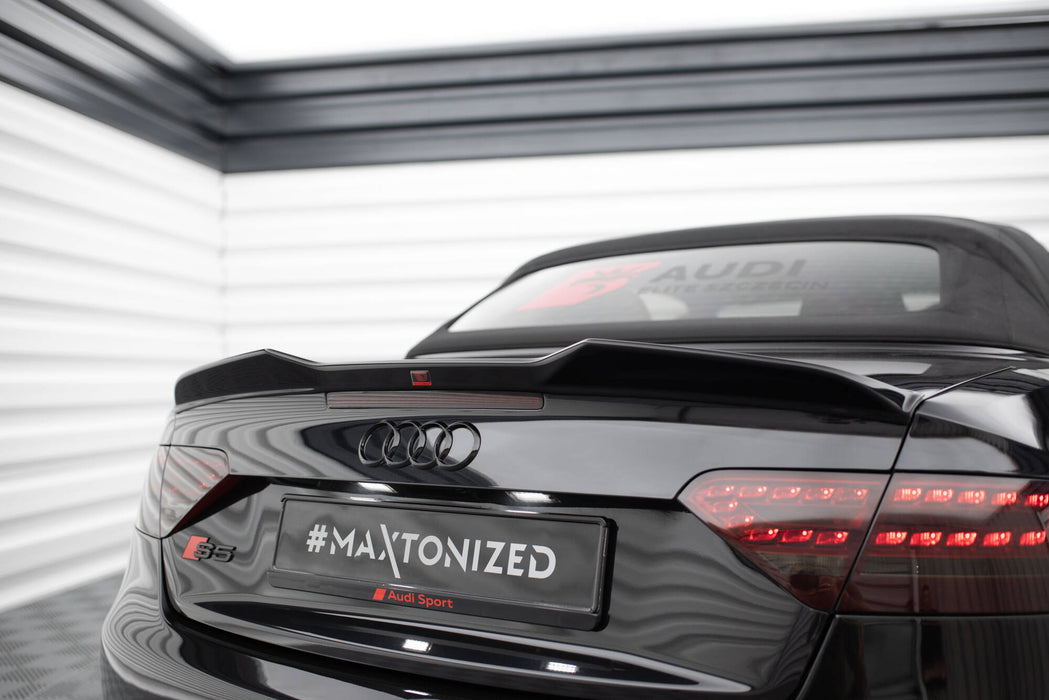 Maxton Design Spoiler Cap 3D Audi S5 / A5 S-Line Cabrio 8T