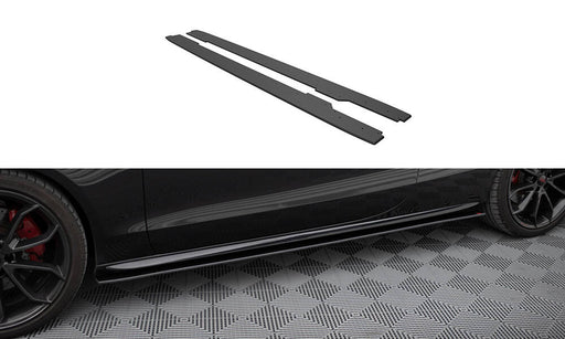 Maxton Design Street Pro Side Skirts Diffusers Audi A5 / A5 S-Line / S5 Coupe / Cabrio 8T / 8T Facelift