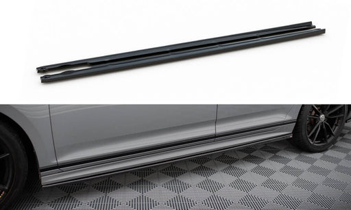 Maxton Design Side Skirts Diffusers Volkswagen Passat R-Line B8 Facelift