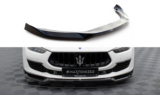 Maxton Design Front Splitter V.1 Maserati Ghibli Mk3 Facelift