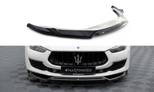 Maxton Design Front Splitter V.2 Maserati Ghibli Mk3 Facelift