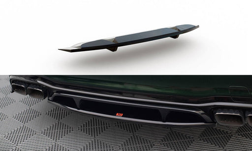 Maxton Design Rear Splitter (with vertical bars) Mercedes-AMG E63 W213 Facelift