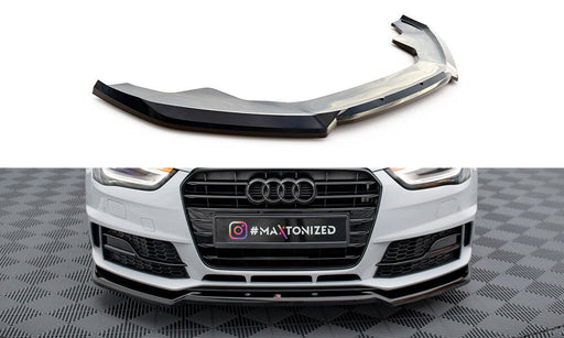 Maxton Design Front Splitter V.2 Audi A4 Competition B8 Facelift