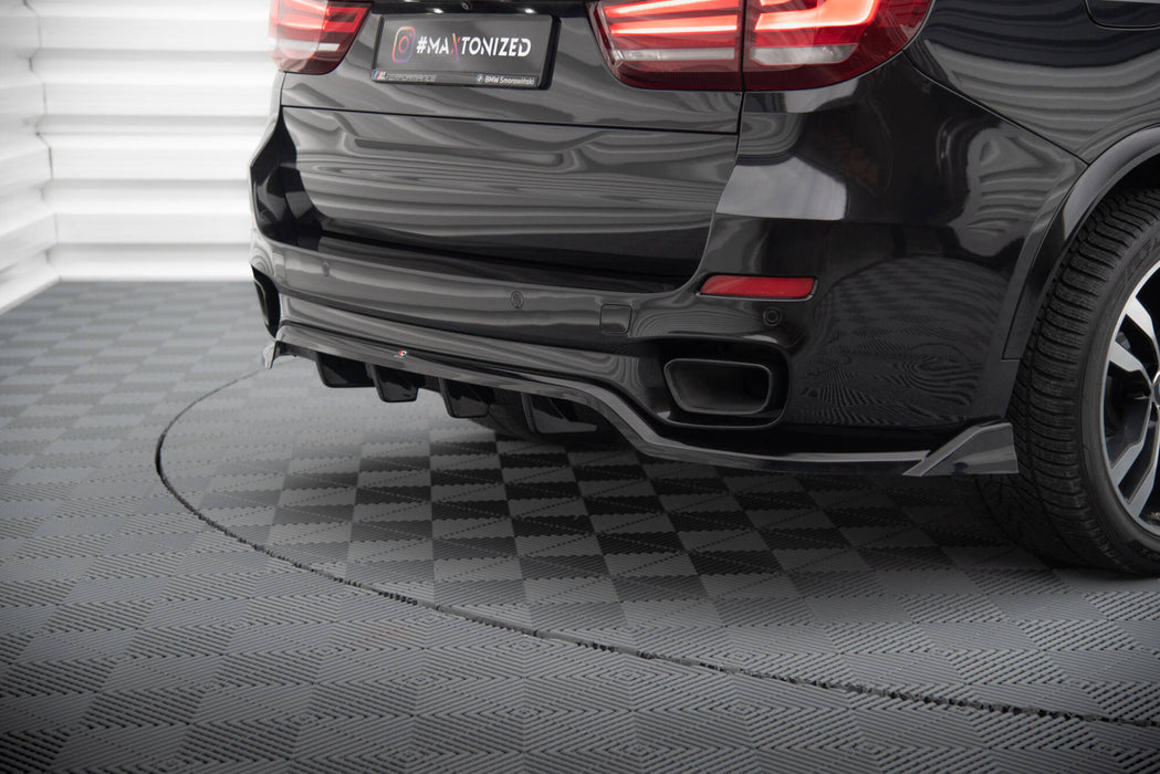 Maxton Design Rear Splitter (with vertical bars) BMW X5 M-Pack F15