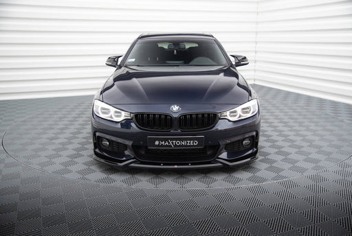 Maxton Design Front Splitter V.5 BMW 4 Coupe / Gran Coupe / Cabrio M-Pack F32 / F36 / F33