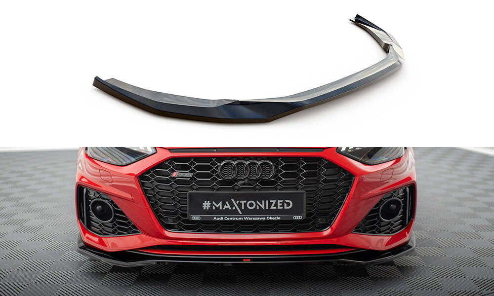 Maxton Design Front Splitter V.1 Audi RS4 B9 Facelift