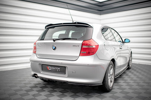 Maxton Design Rear Splitter (with vertical bars) BMW 1 E81 Facelift