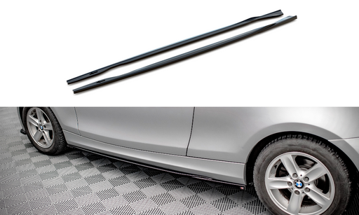 Maxton Design Side Skirts Diffusers V.2 BMW 1 E81 Facelift