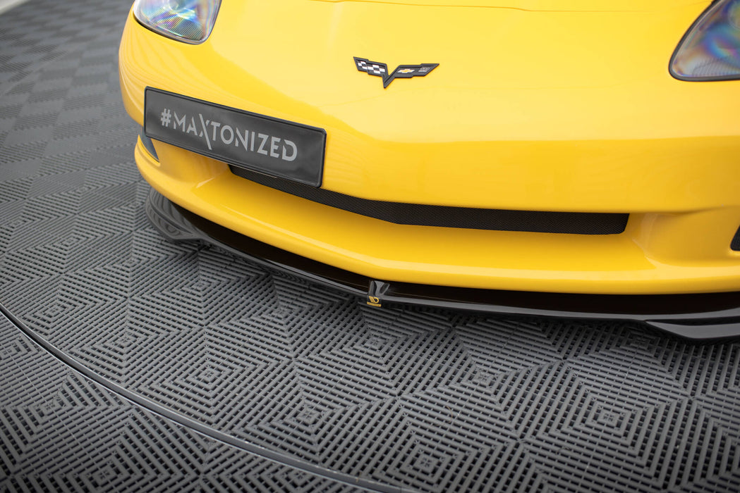 Maxton Design Front Splitter Chevrolet Corvette C6