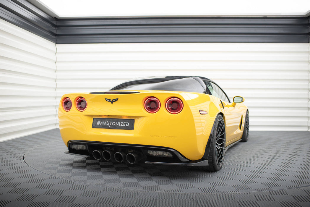 Maxton Design Rear Side Splitters Chevrolet Corvette C6